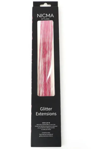 NICMA Styling Glitter Extensions - Lila
